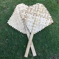 Two guehan åkgak woven by James C. Bamba circa February 2018.